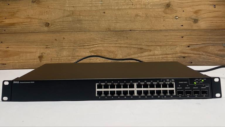 DELL PC8024 - PowerConnect 8024 24x10GB BASE-T 4x10GB SFP+ by DE