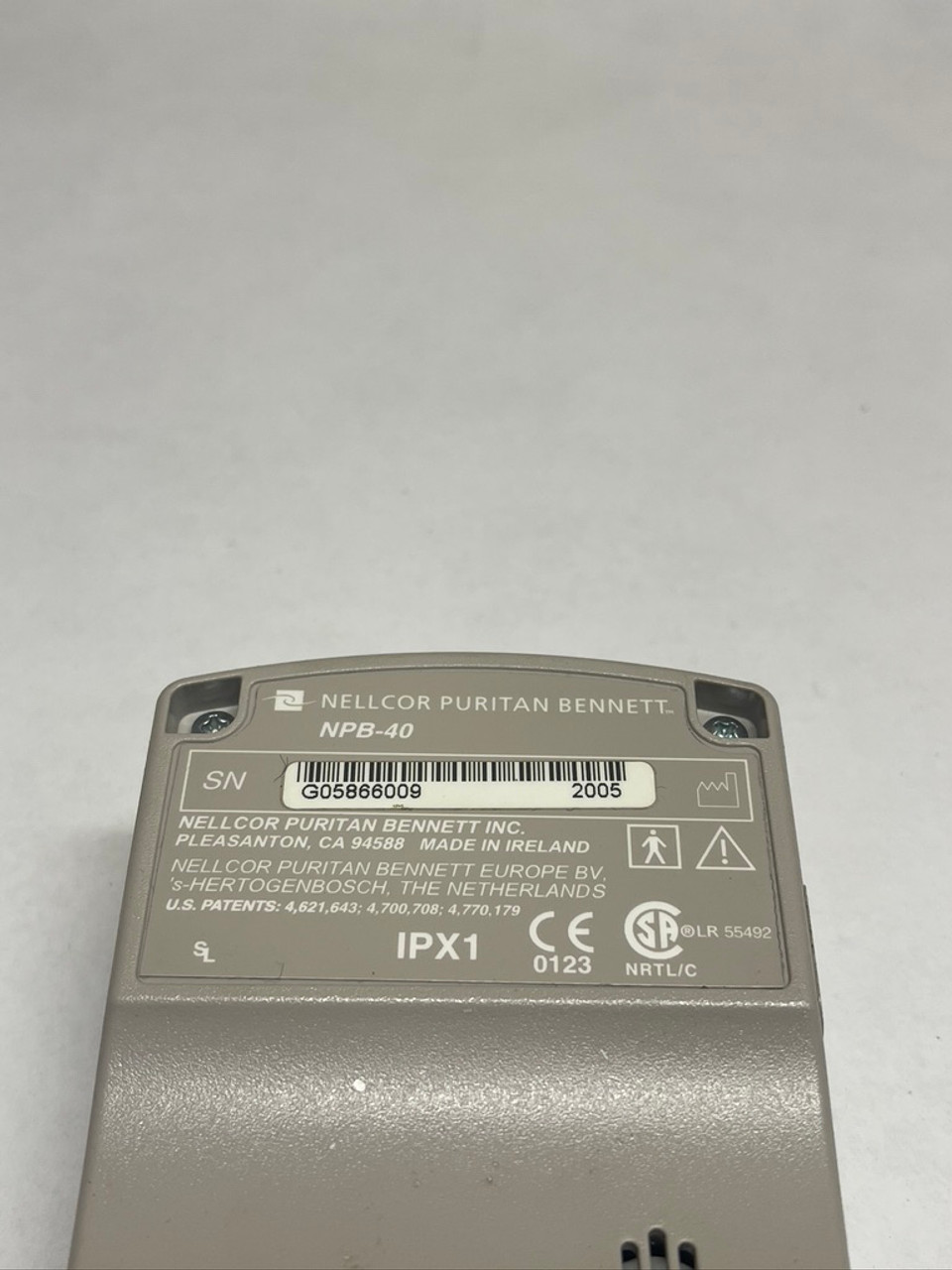 Nellcor Puritan Bennett NPB-40 Pulse Oximeter