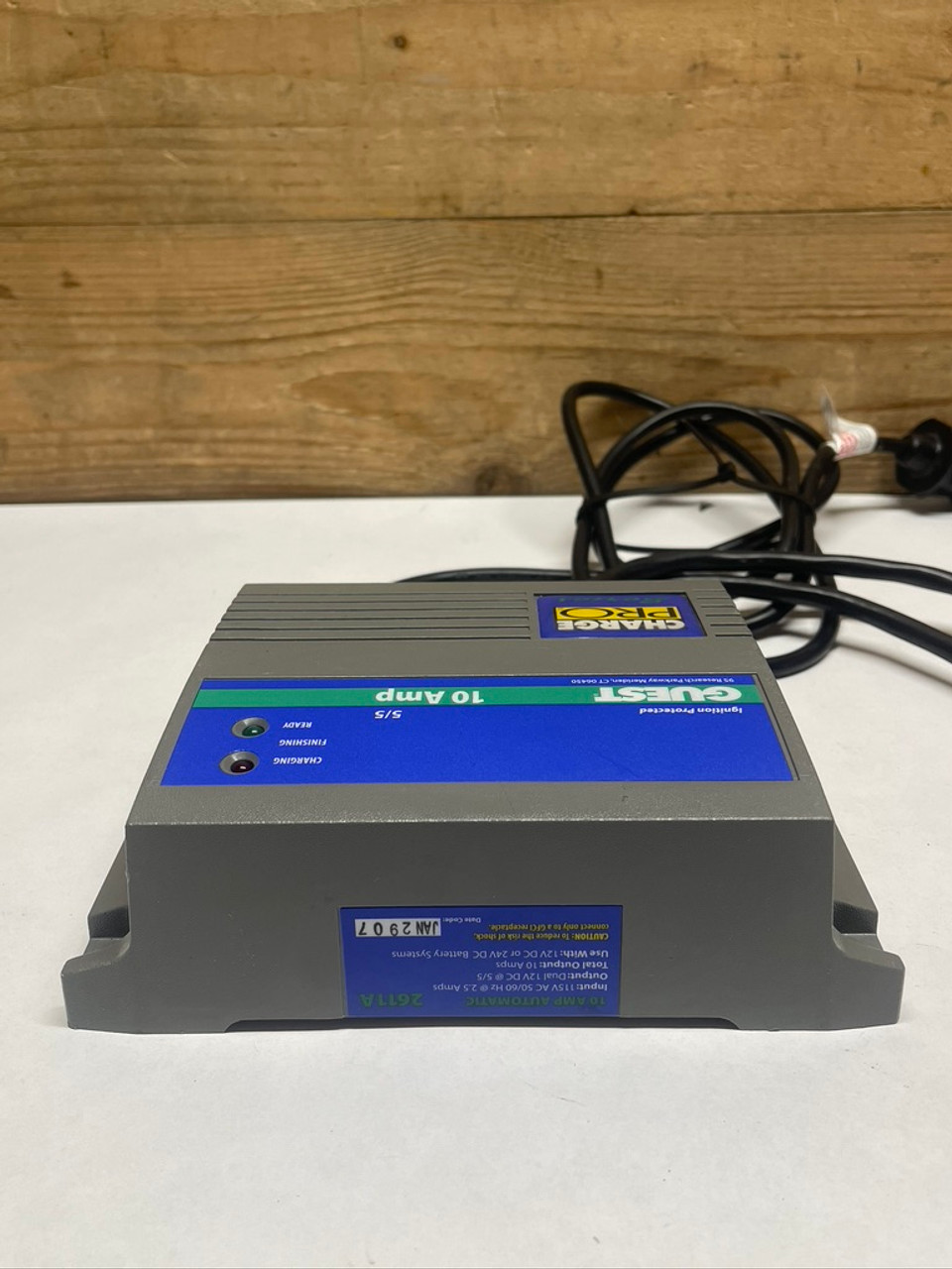 Charge Pro Series 10-Amp Auto Battery Charger Talon Foster Mills 2611A Guest