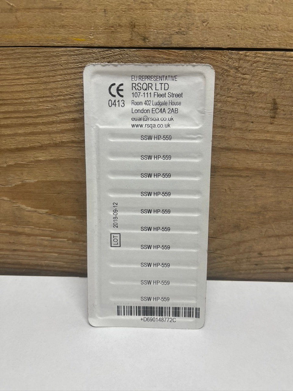 HP-559 Straight Fissure Crosscut Carbide Bur For Slow 14877 SS White 10-Pack