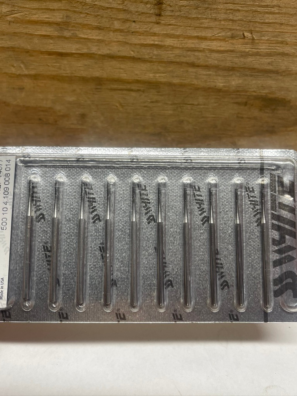HP-559 Straight Fissure Crosscut Carbide Bur For Slow 14877 SS White 10-Pack