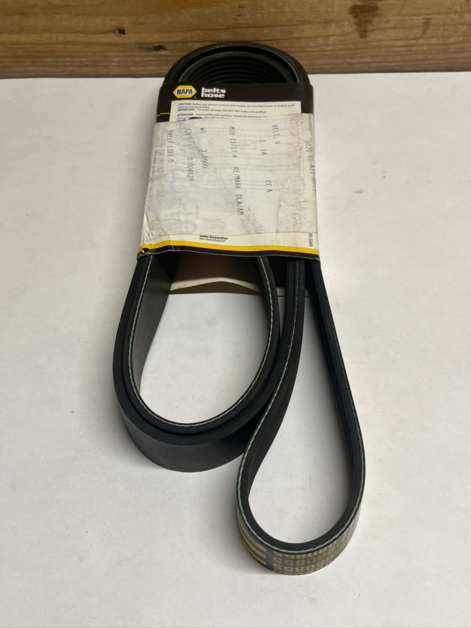 Micro-V Serpentine Belt 25-080855 Napa