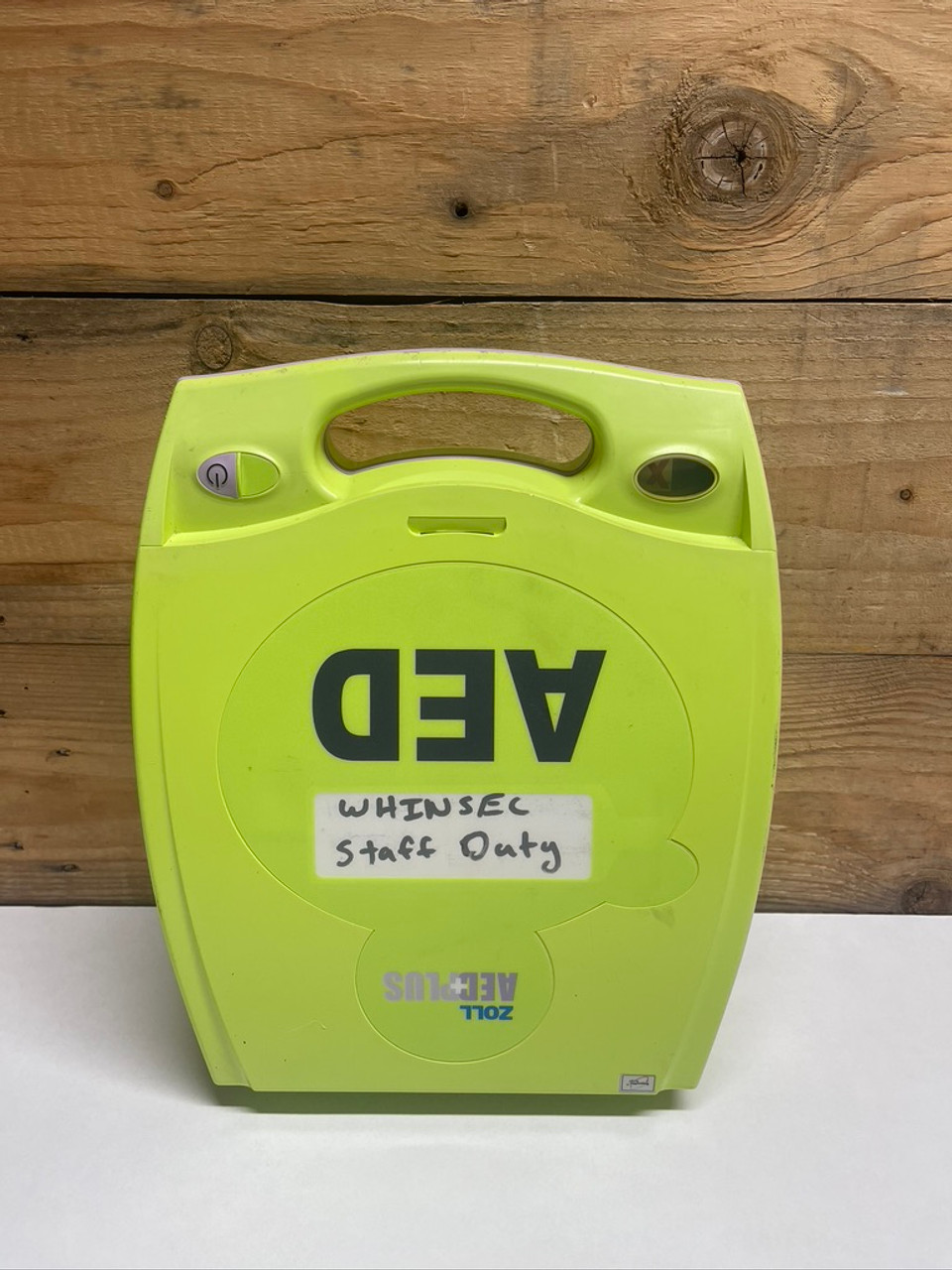 Zoll AED Plus Defibrillator GREEN