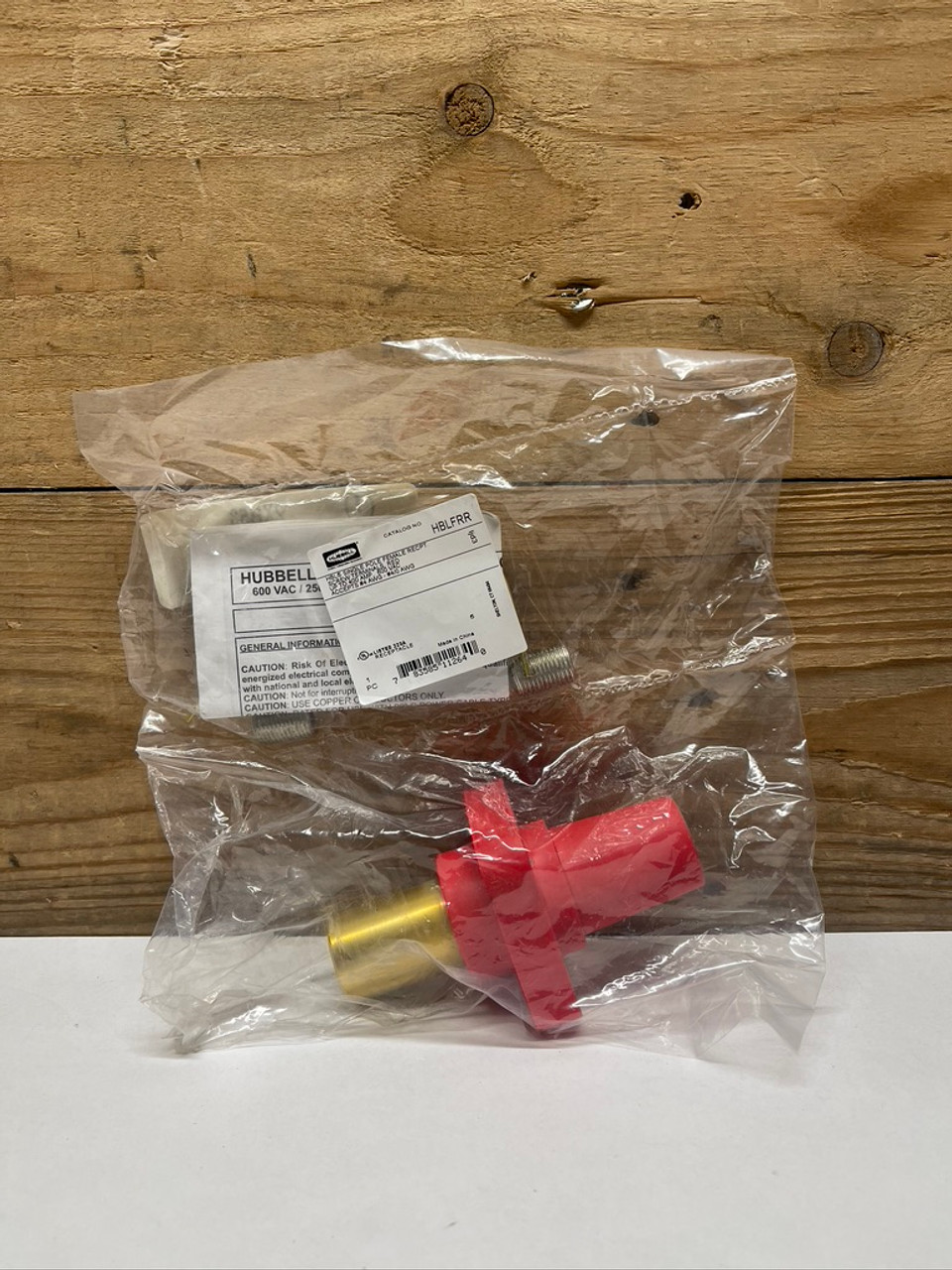 Hubbell HBLFRR Single Pole Female Panel Mount Receptacle Camlok
