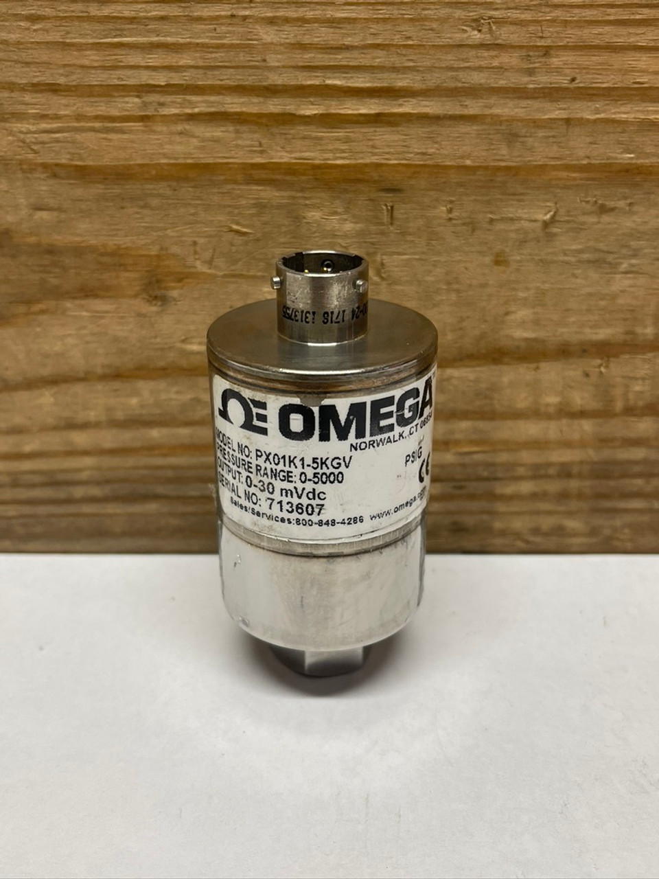 Pressure Transducer PX01K1-5KGV Omega