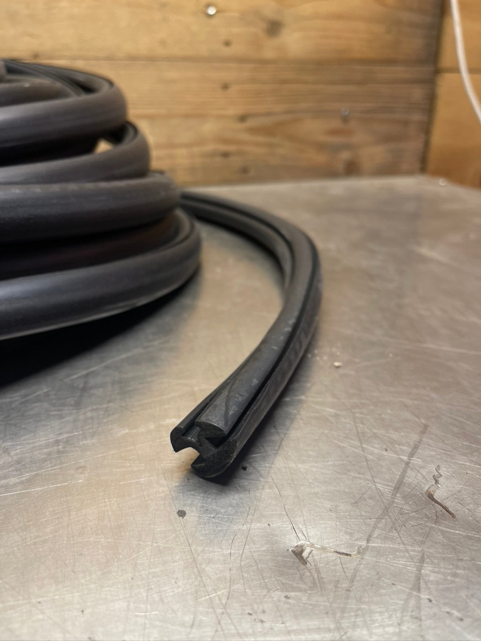 CRL Two-Piece Self-Sealing Universal Weatherstrip 11/64" to 3/16" Panel - 3/16"