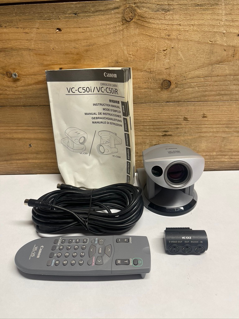 Communication Camera VC-C50i Canon 1/4-Inch CCD