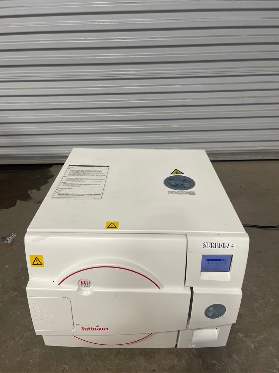 Automatic Autoclave Steam Sterilizer EZ11-PLUS Tuttnauer with Printer