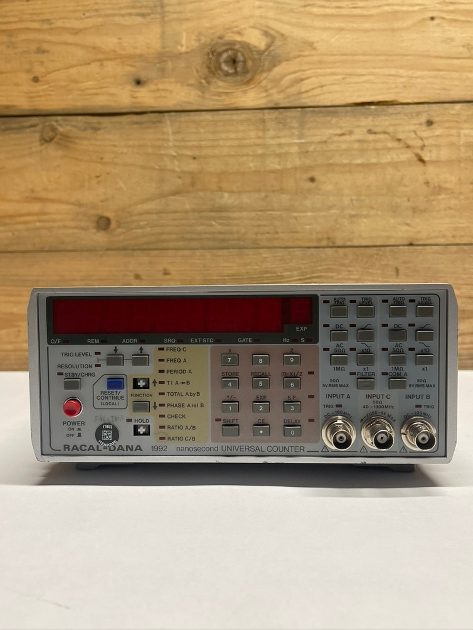 Digital Readout Electronic Counter 1992/02M-04E Racal-Dana (missing buttons)