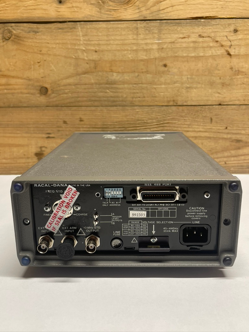 Digital Readout Electronic Counter 1992/02M-04E Racal-Dana (missing buttons)