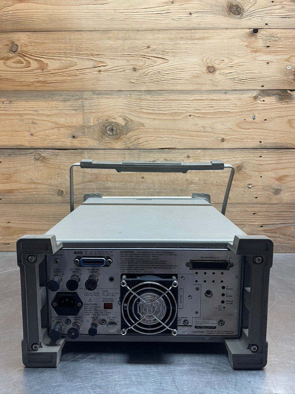 HP Spectrum Analyzer 8563A Hewlett-Packard 9khz-26.5ghz