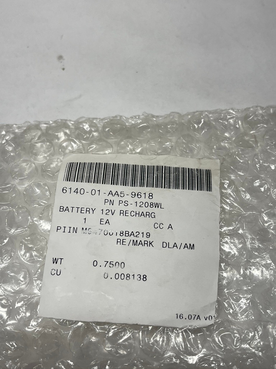 Storage Battery PS-1208WL Power-Sonic