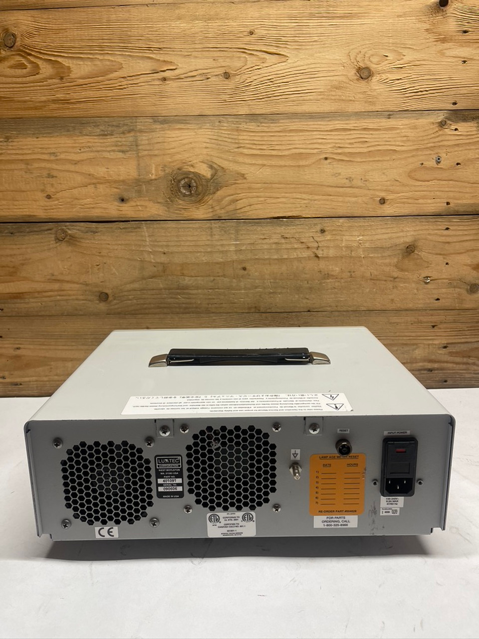 Luxtec Surgical Headlight System 9300XDP Integra SN: 090606