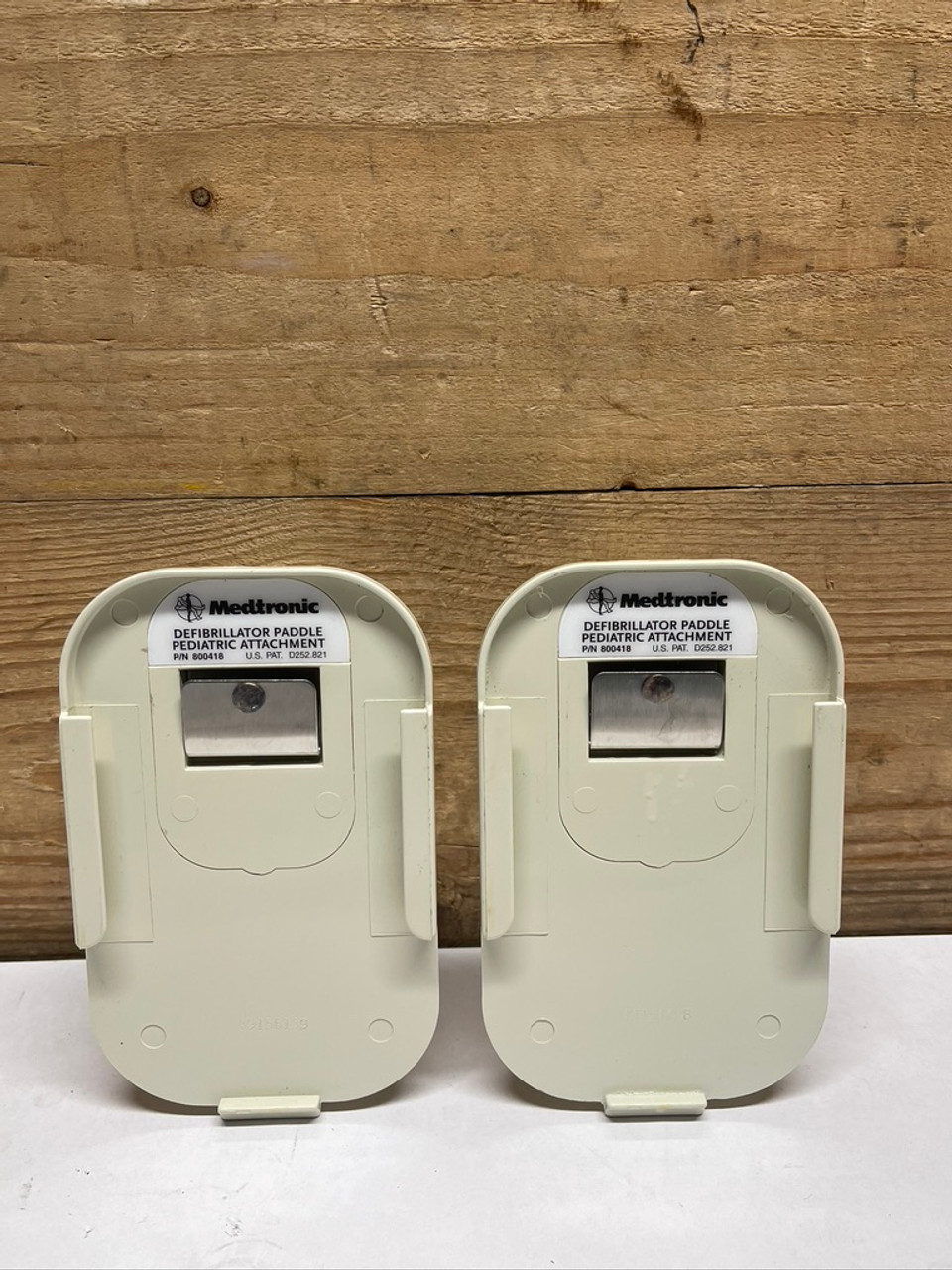 Defibrillator Paddle Pediatric Attachment 800418 Medtronic Lot of 2