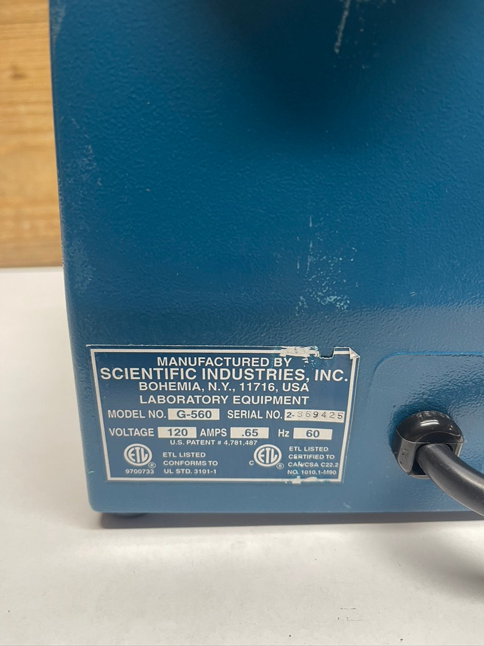 Vortex-Genie 2 Mixer Shaker G-560 Scientific SN: 2-369425