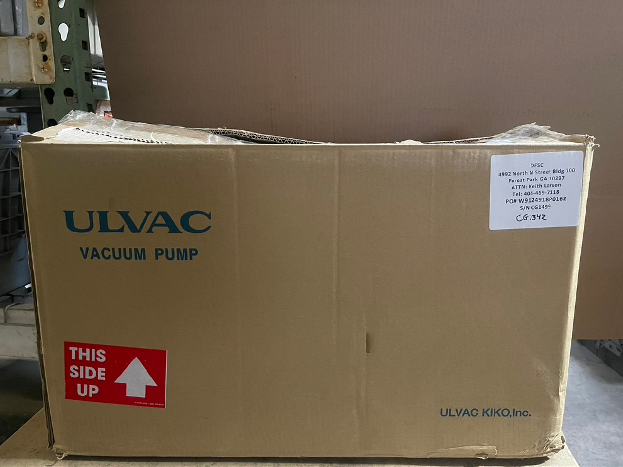 Ulvac GLD-137CC Rotary Vane Pump