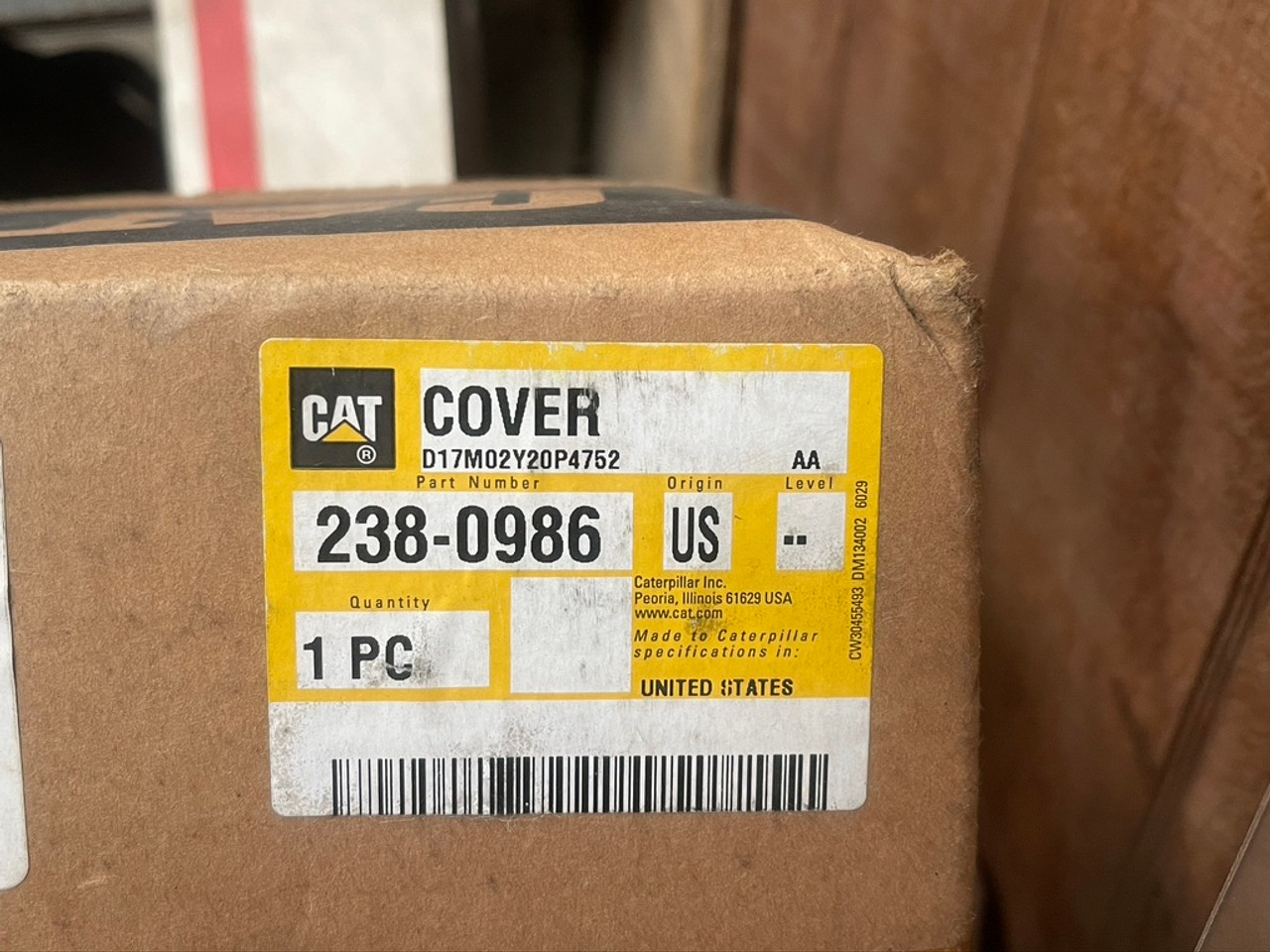 CAT Access Cover 238-0986 Caterpillar