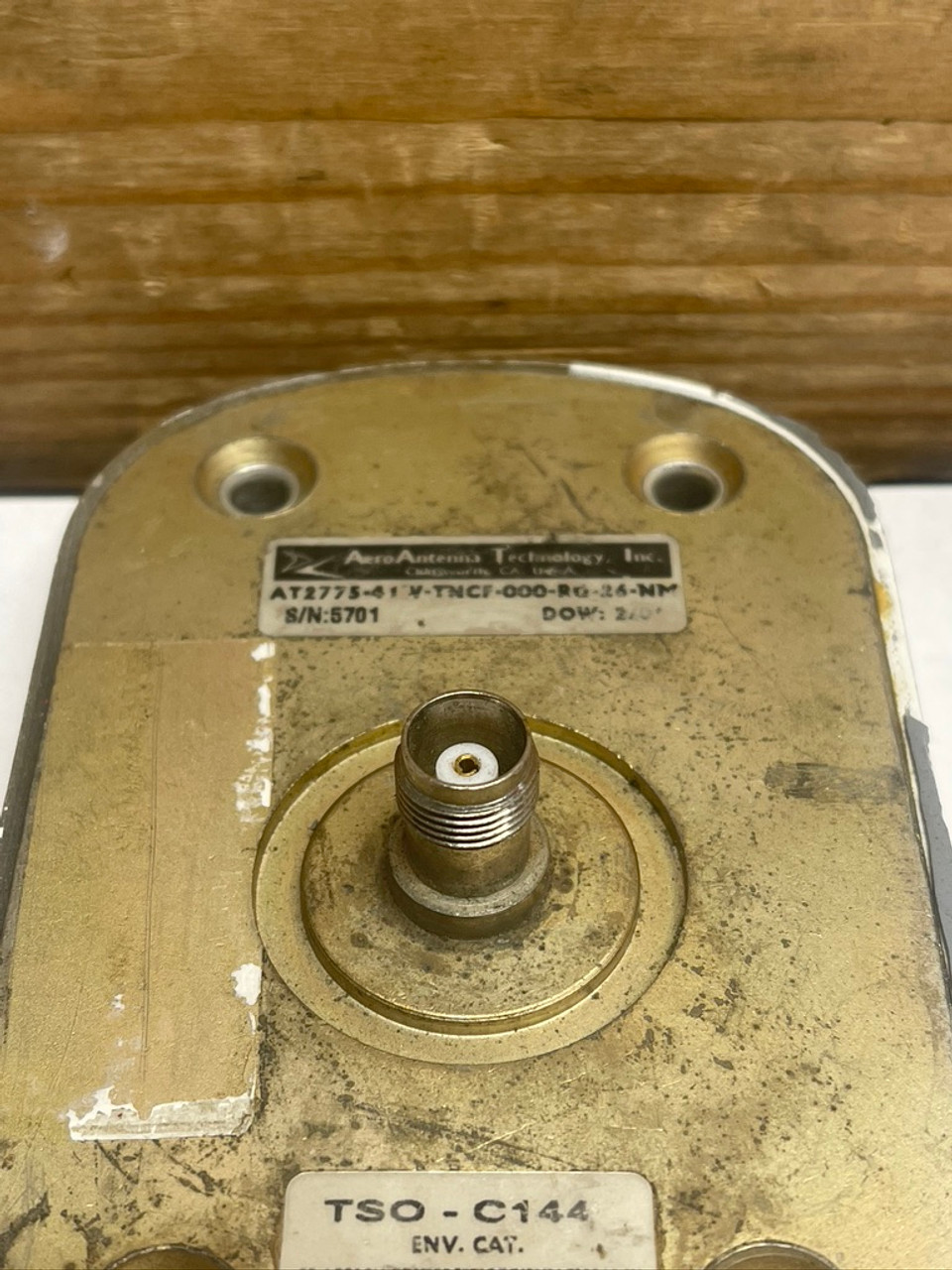 GPS Antenna AT2775-41W-TNCF-000-RG-26-NM AeroAntenna