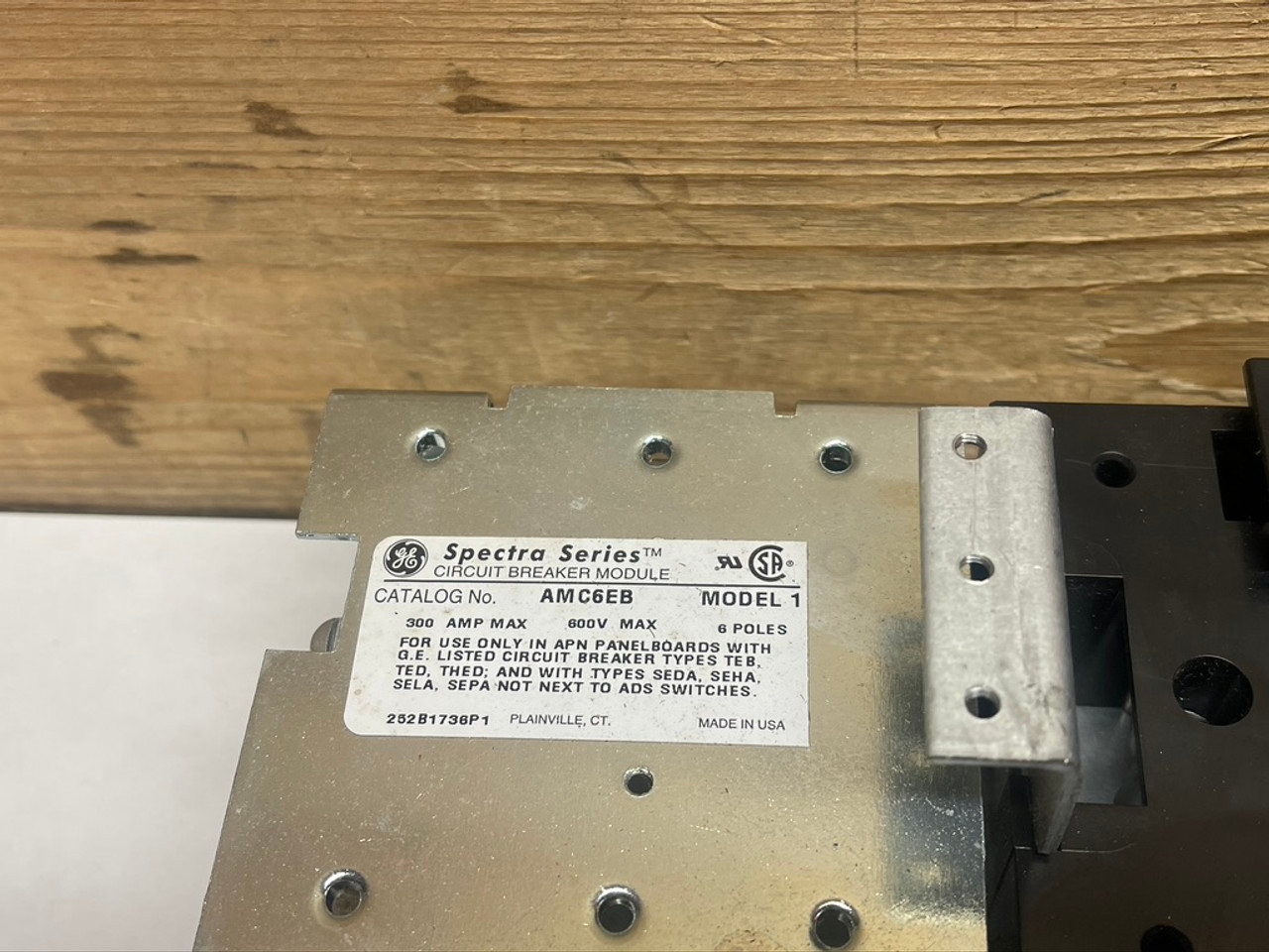 Circuit Breaker Module Model 1 AMC6EB GE Spectra