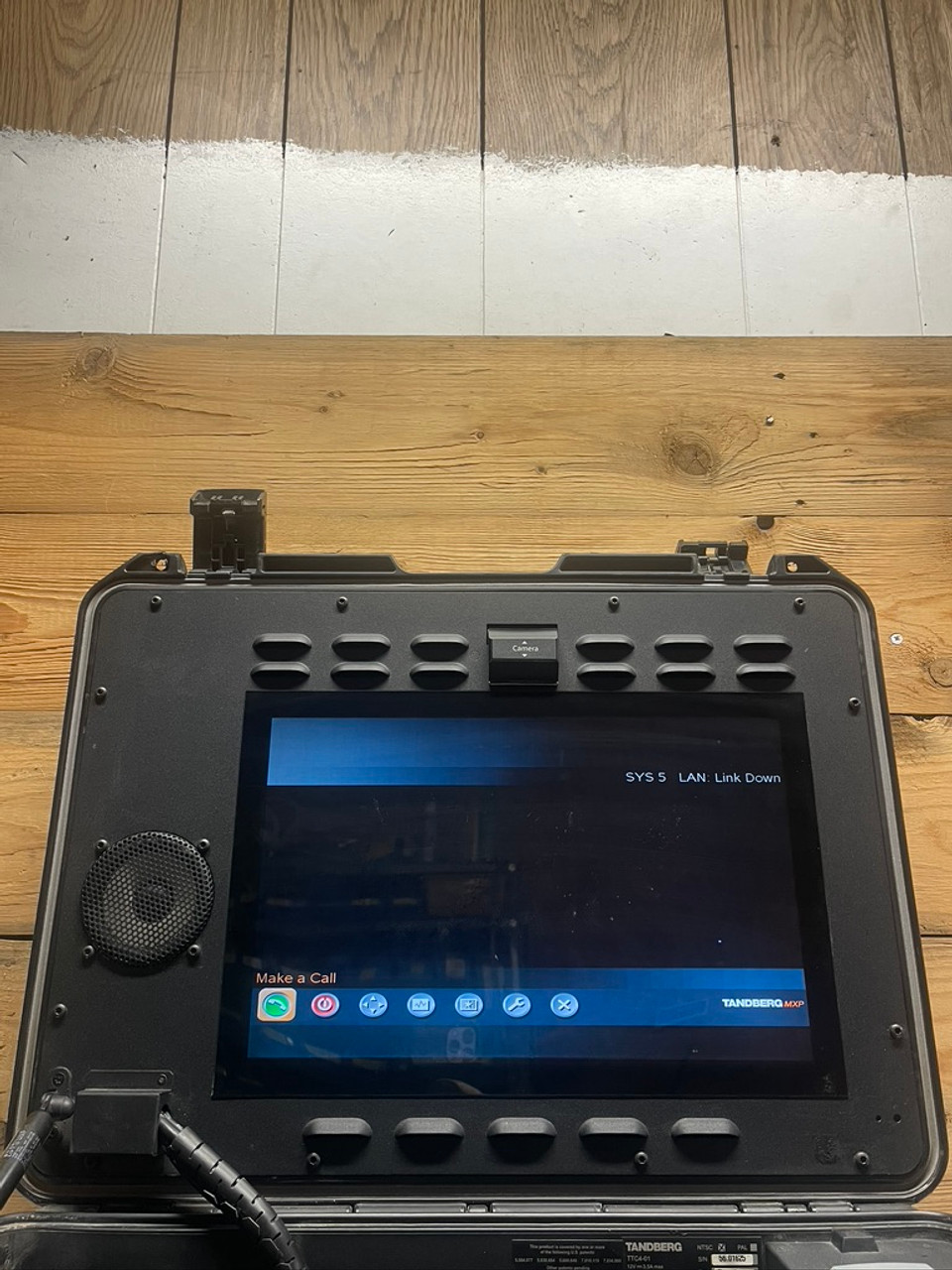 Tandberg Tactical MXP TTC4-01 Portable Video Communication System