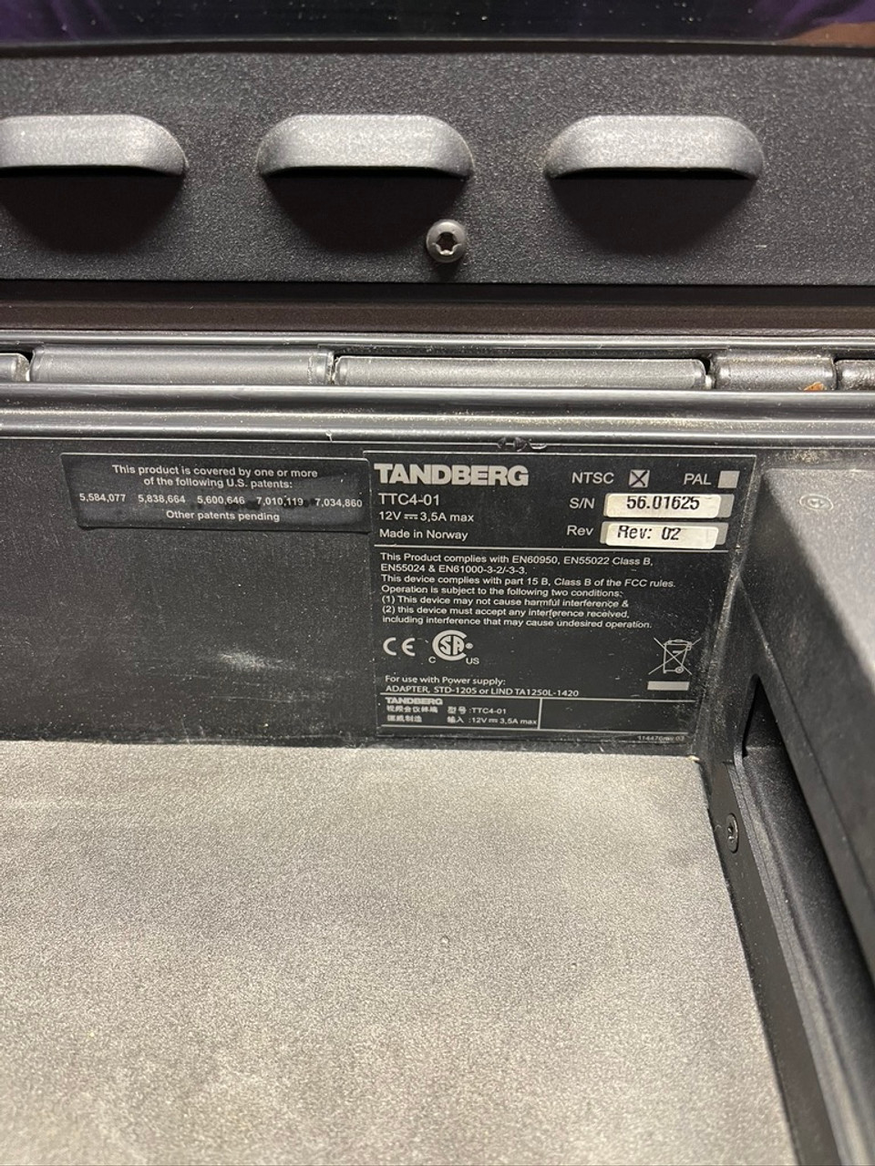 Tandberg Tactical MXP TTC4-01 Portable Video Communication System