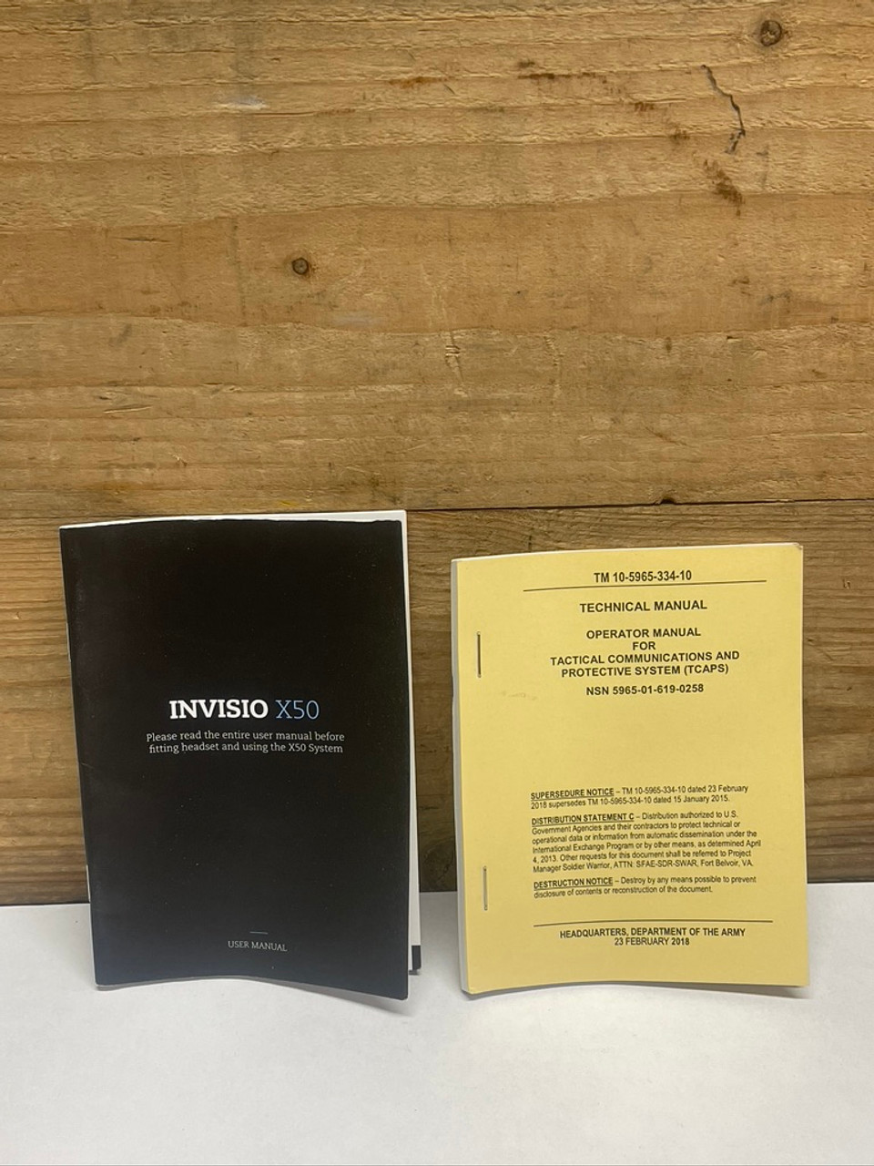 INVISIO X50 Dual COMMS Kit With Digital In Ear X5 USA