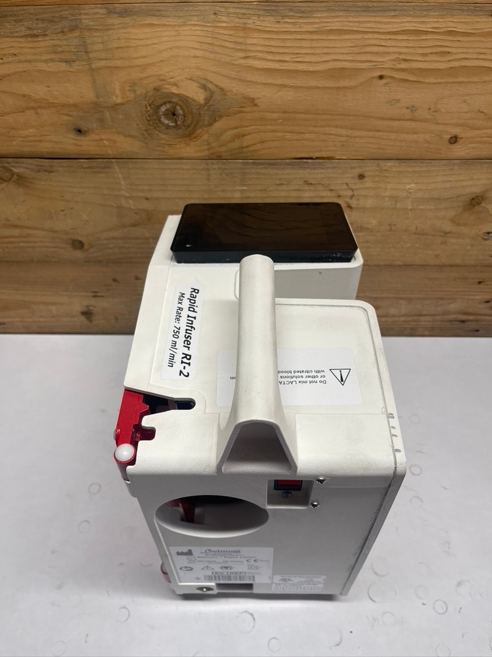 Rapid Infuser RI-2 Blood/Fluid Warmer 903-00039 Belmont 750 ml/min US