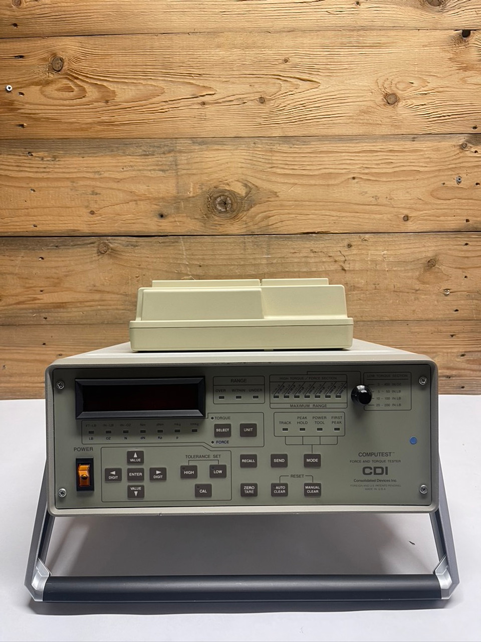 CDI Force and Torque Tester 2000-110-01 CDI Force and Torque Tester 2000-110-01