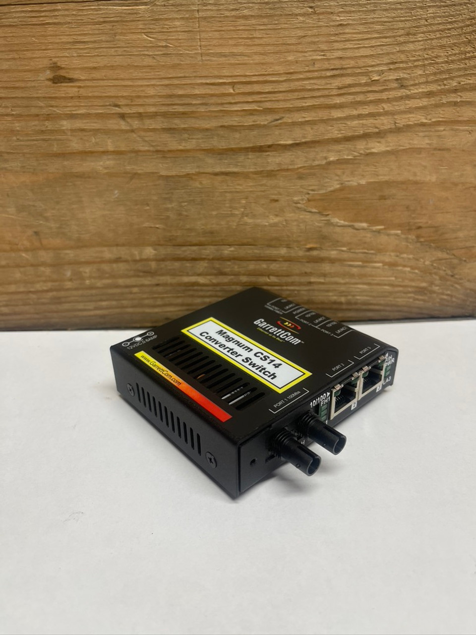 GarrettCom Magnum CS14 Fiber 100mbps Converter Switch