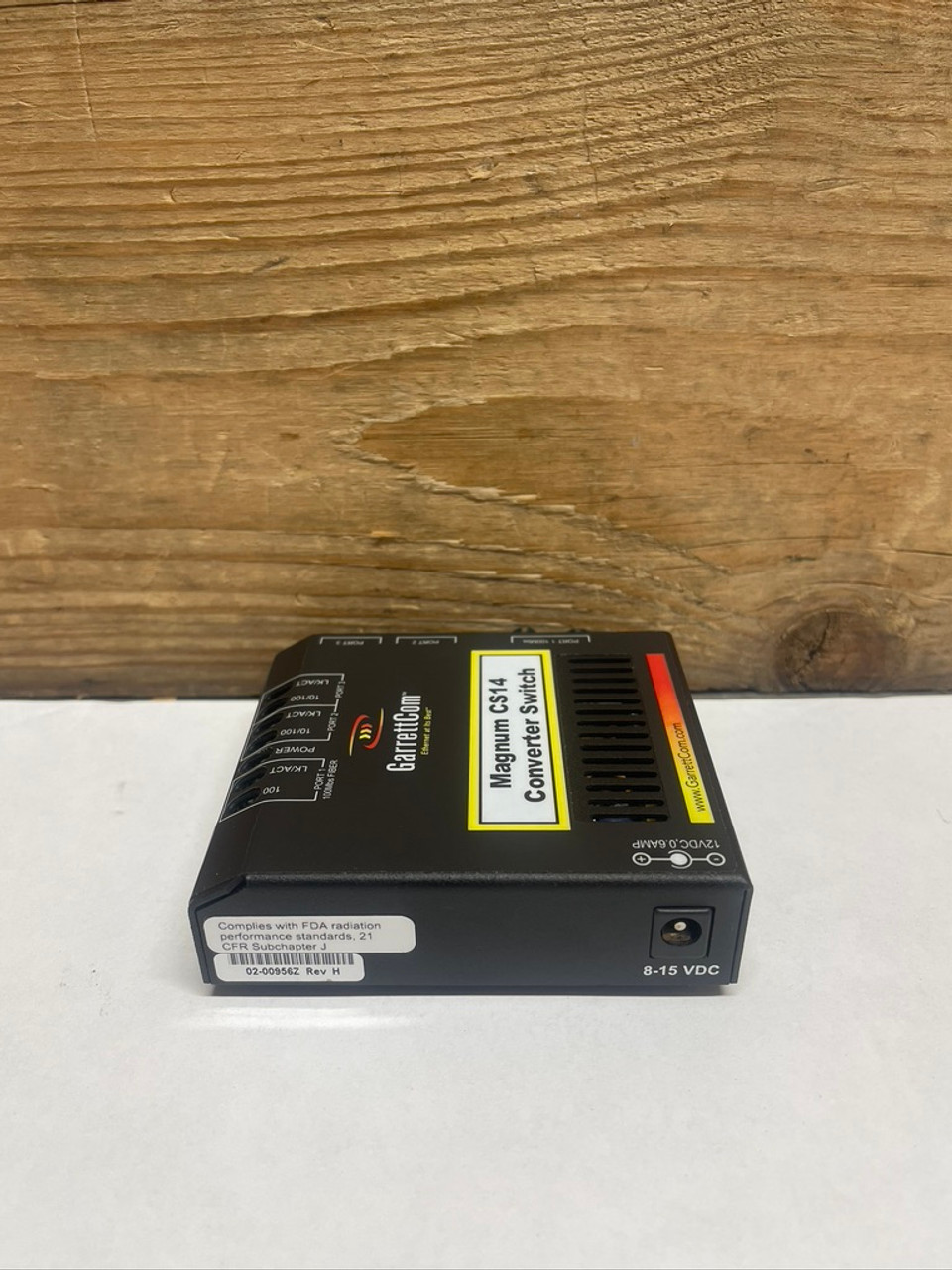 GarrettCom Magnum CS14 Fiber 100mbps Converter Switch