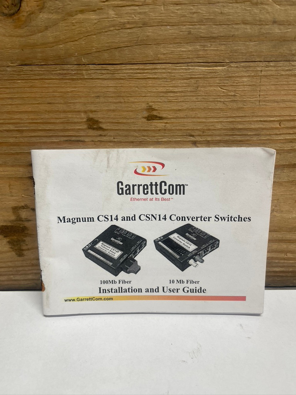 GarrettCom Magnum CS14 Fiber 100mbps Converter Switch