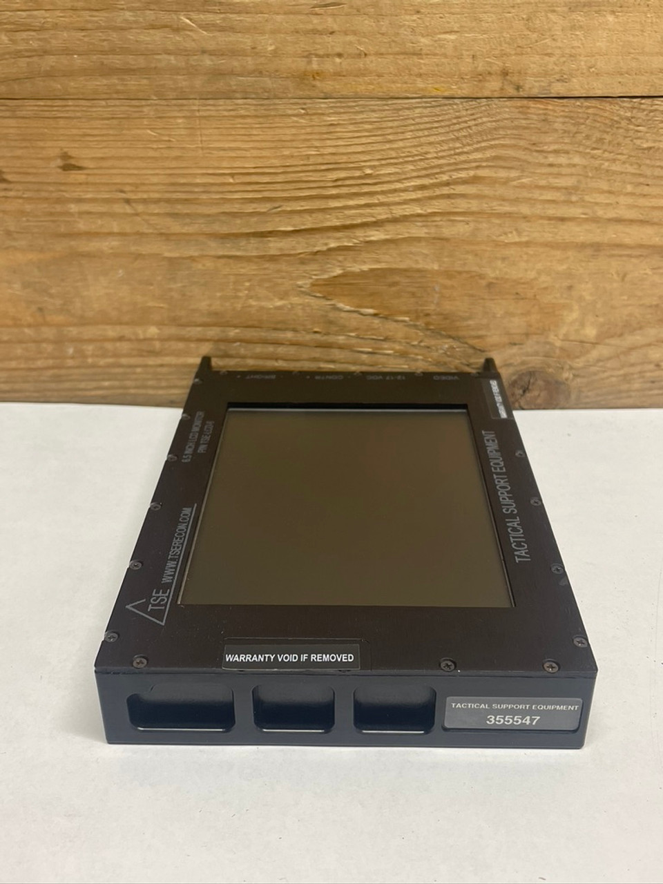 6" Rugged LCD Monitor TSE-LCD-6 Tactical 12VDC USA