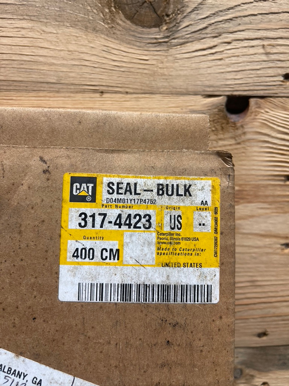CAT Teflon Coated Cellular Bulk Rubber Seal 317-4423 Caterpillar