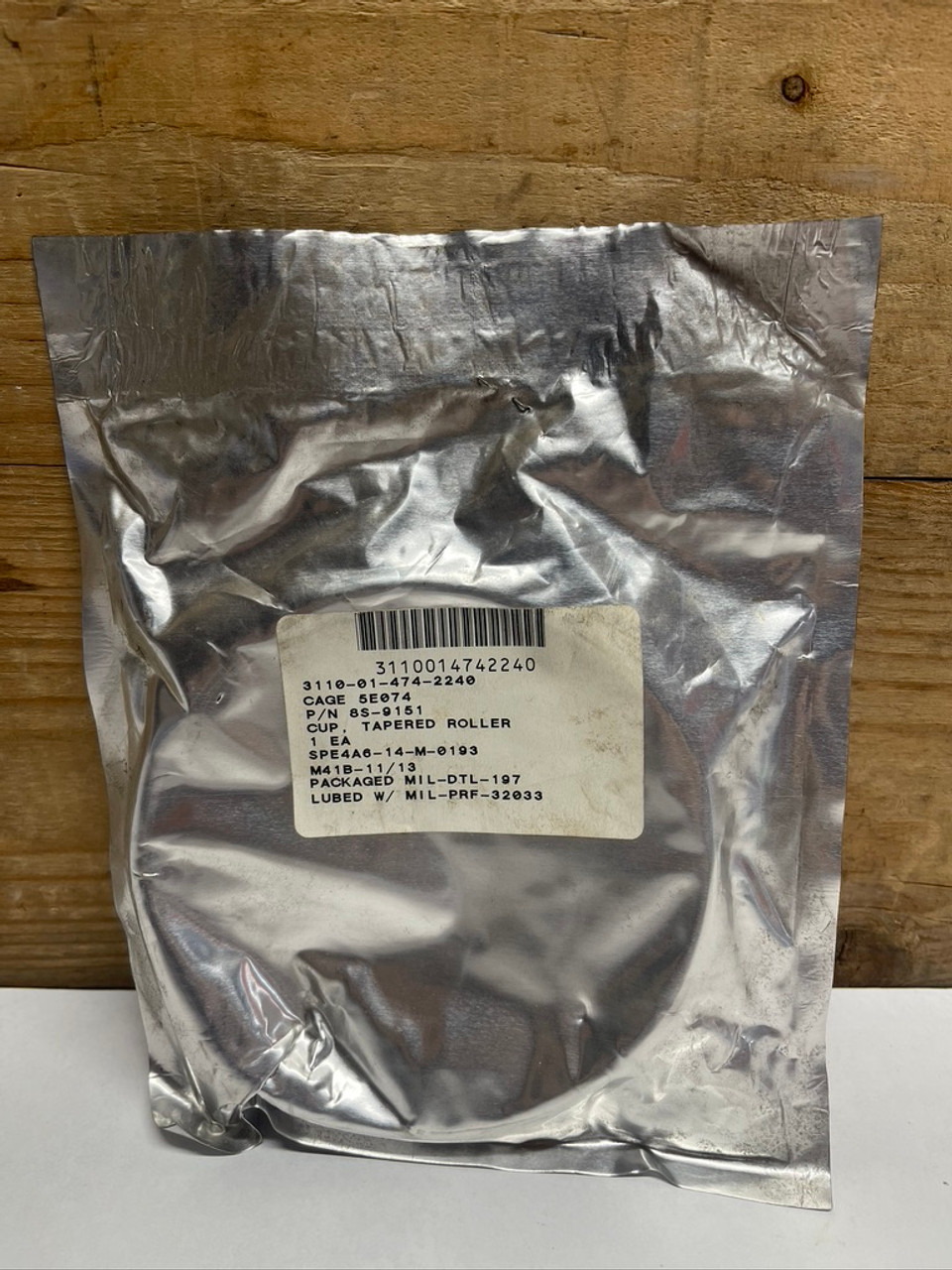 CAT 8S-9151 / 125.41mm Outer Diameter Cup Bearing Caterpillar