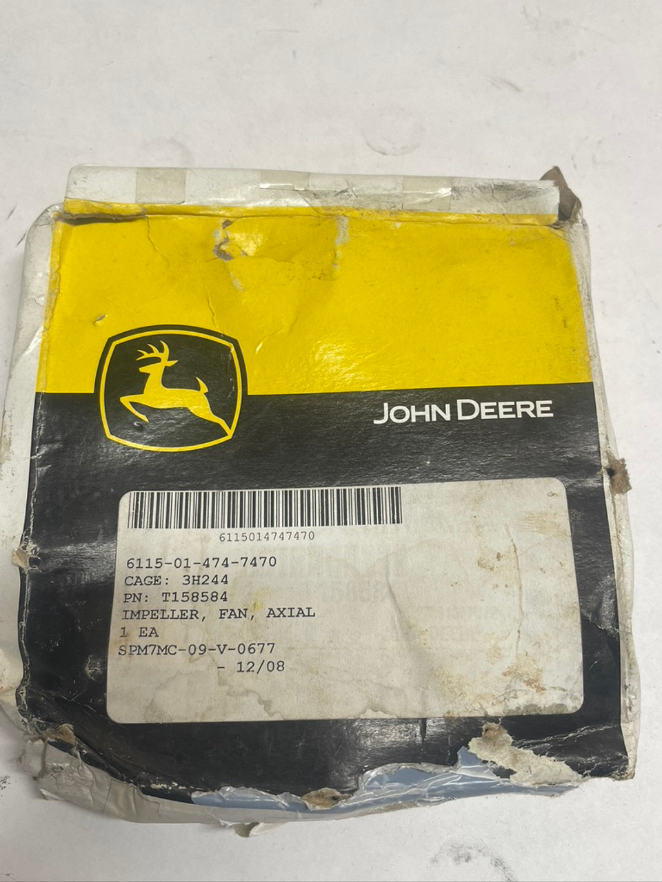Axial Fan Impeller T158584 John Deere
