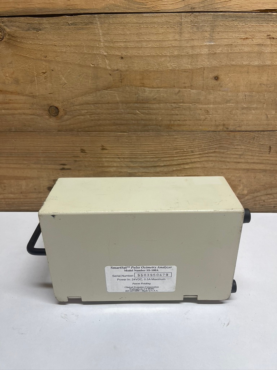 SmartSat Pulse Oximetry Analyzer SS-100A Clinical Dynamics