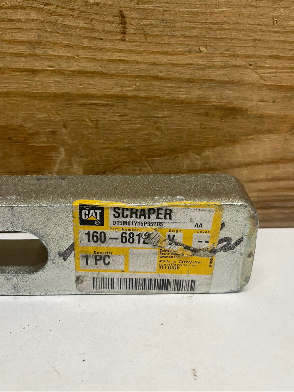 Caterpillar 160-6812: 30mm Thick Padded Shell Drum Scraper CAT 38050147147