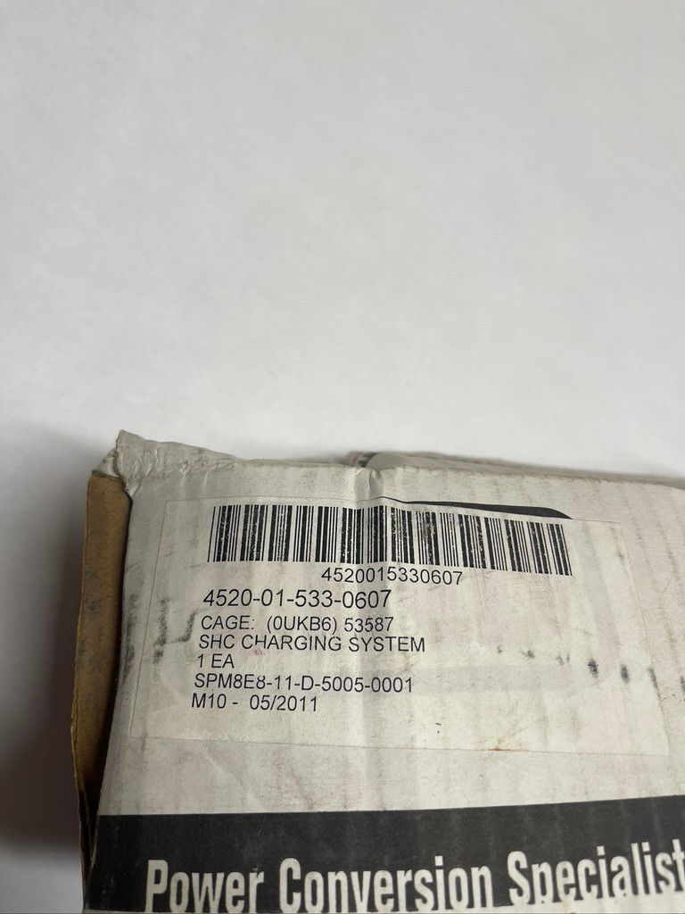 SHC Charging System HU2440-3020 HDT NATO 120VAC