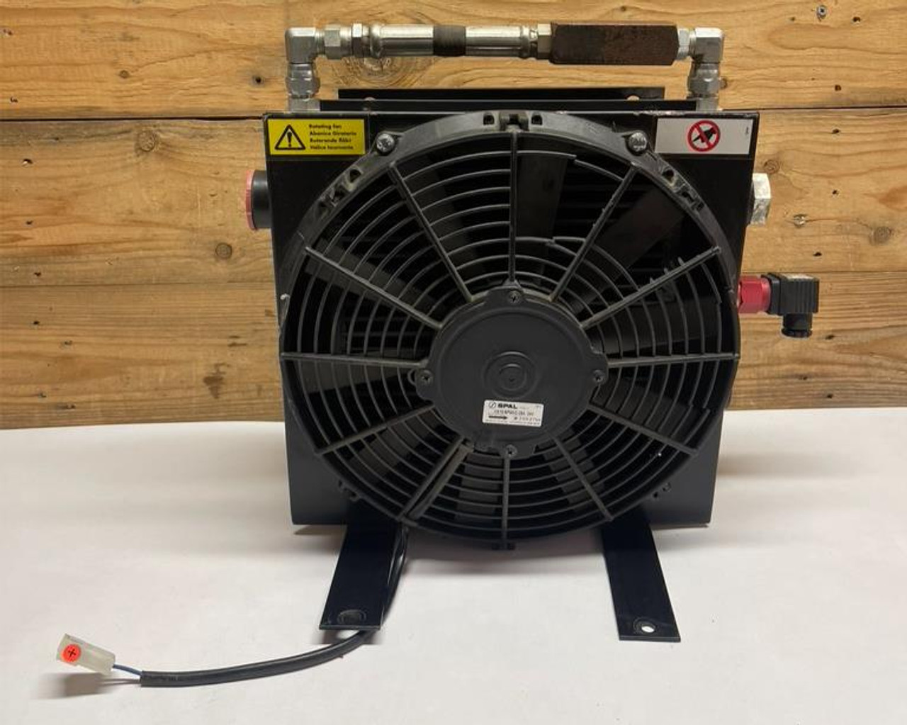 Parker Hannifin ULDC-007-B-160SB Air Oil Cooler with DC Motor 24 VDC