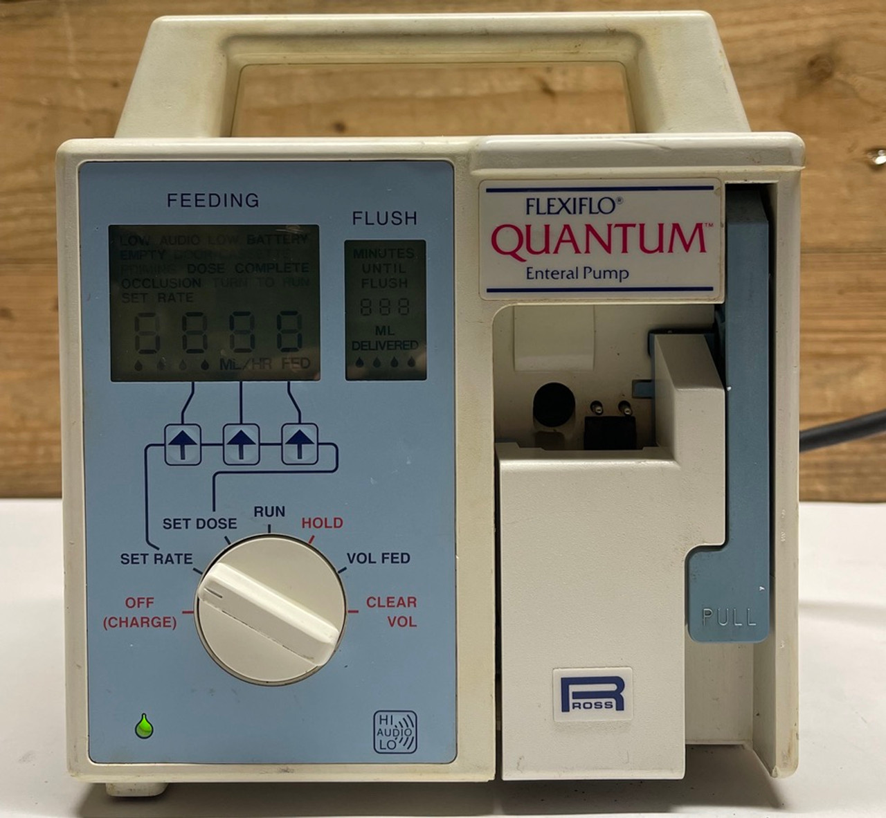Ross Quantum FlexiFlo Enteral Feeding Pump Lot of 2 Ross Quantum FlexiFlo Enteral Feeding Pump Lot of 2