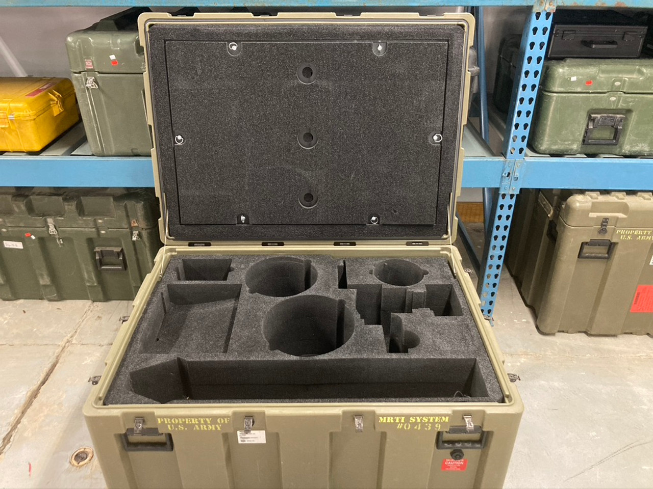 Military Transport Storage Case US Green 8410725-1 Military Transport Storage Case US Green 8410725-1