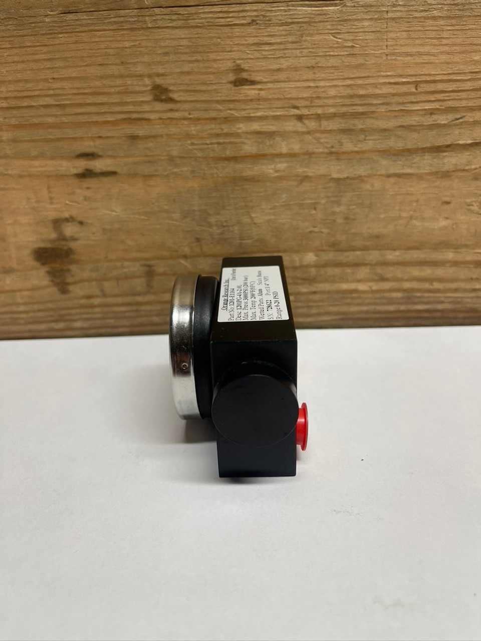 Pressure Indicator 1201PG-4A-2-OL-20 Orange Research Pressure Indicator 1201PG-4A-2-OL-20 Orange Research