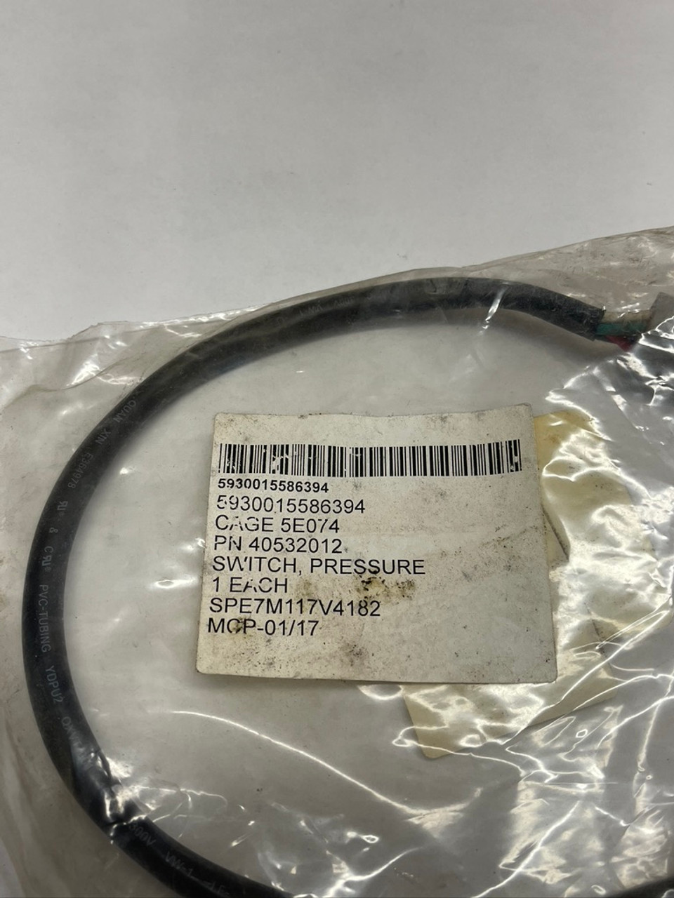 GENIE TEREX PRESSURE SWITCH 40532012 5930-01-558-6394