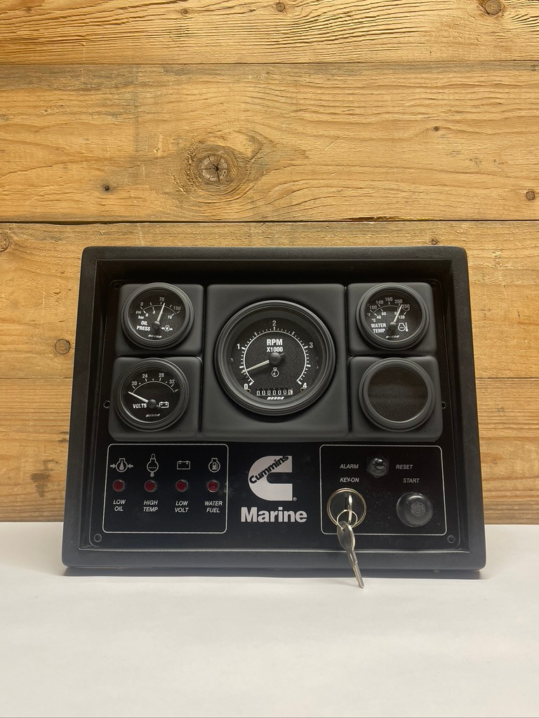 Cummins Instrument Panel 5289708 Instrument Engine Control Marine Diesel 24V