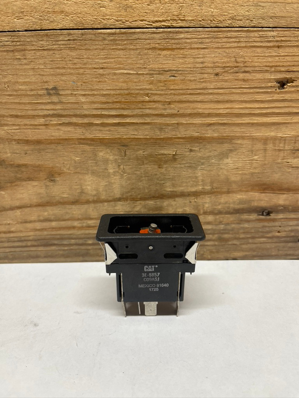 OEM Caterpillar 3E-8857 Switch Assembly 24V Illuminated 6 Terminal Blade Rocker