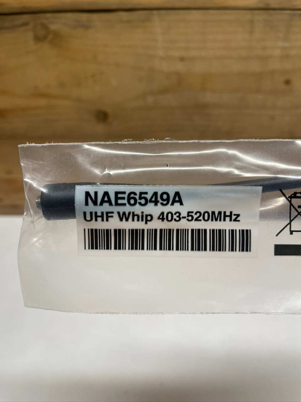 Lot of 2 Motorola UHF Flexible Whip Antenna NAE6549A 403-520MHz