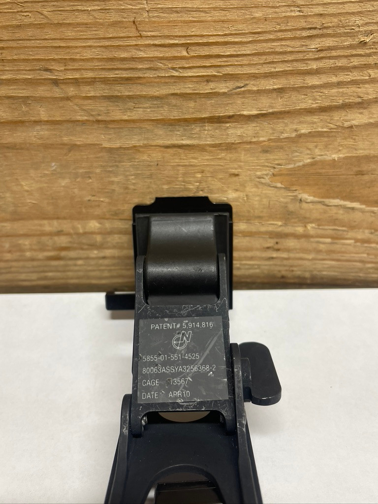 USGI Norotos Night Vision Goggle Rhino NVG Helmet Drop Lever A3256368-2