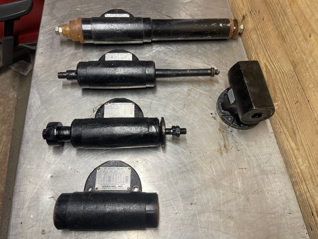 Versa-Mil Series 32 Master Set CAT 32-101 102 103 104 117 Universal & Grinding H