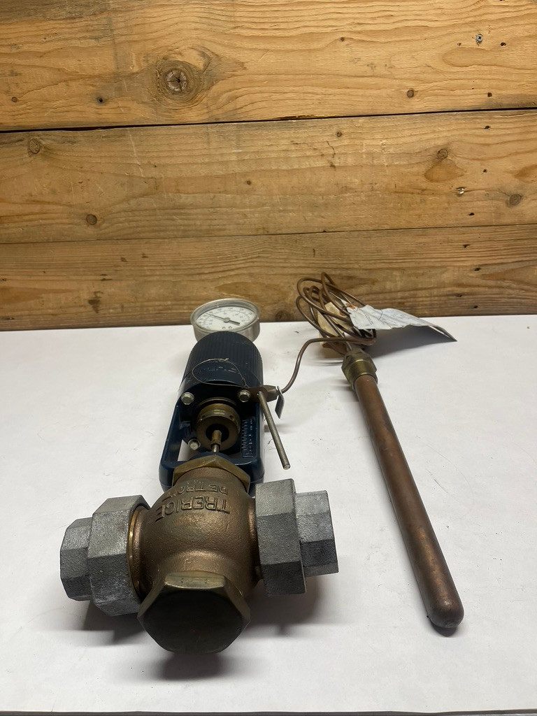 HD Trerice 91400 Temperature Regulator Valve Assembly w/ Gauge & Sensor