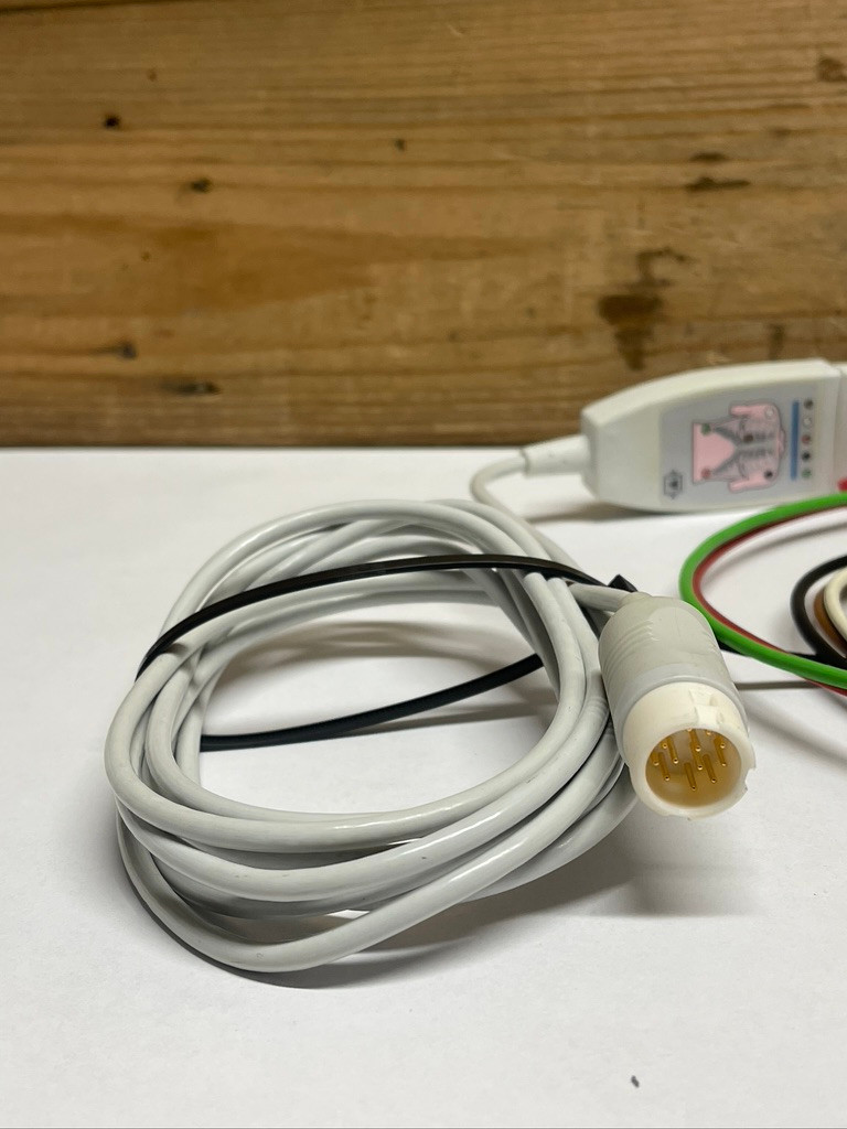 Philips M1644A 5 Lead ECG Leadwire Cable Patient Monitor Compatible